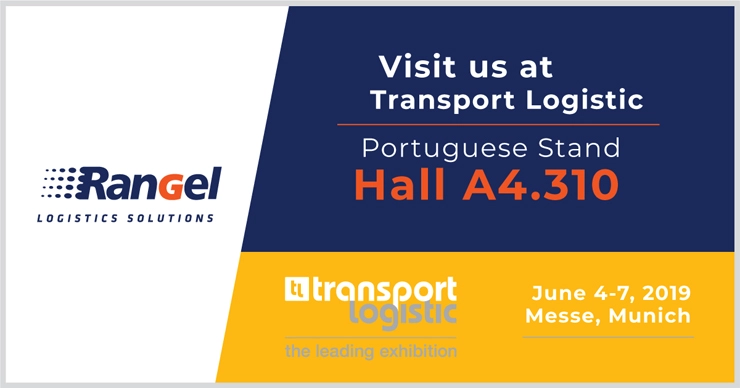 Rangel na feira Transport Logistic 2019 em Munique